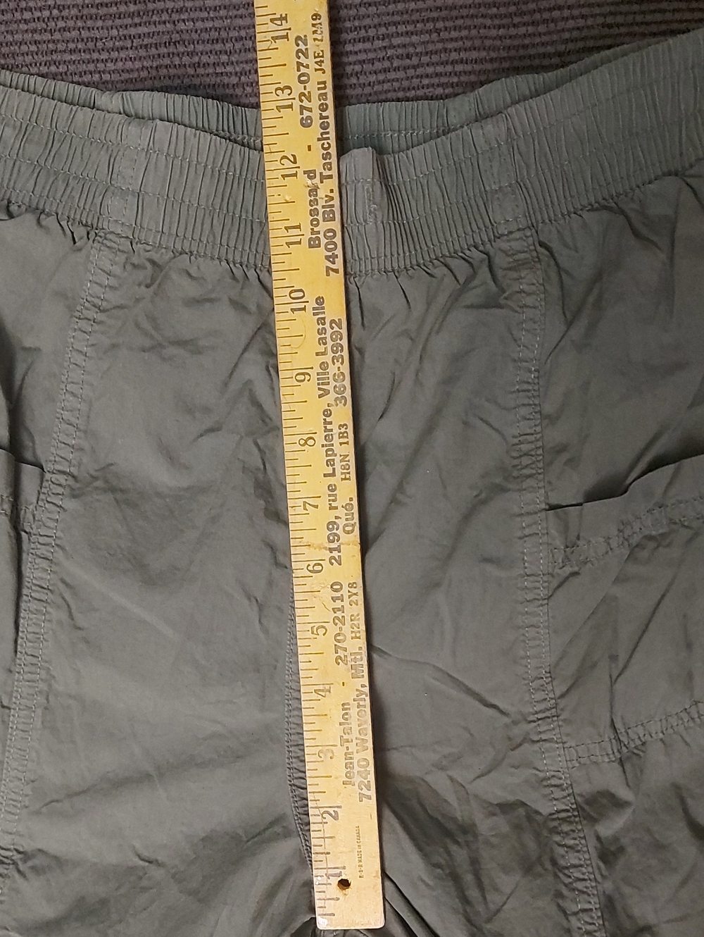 American Outfitters Olive Green Cargo Pants Wide Leg Utility S - Picture 9 of 11